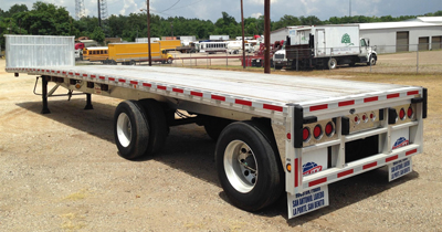 flatbed trailer
